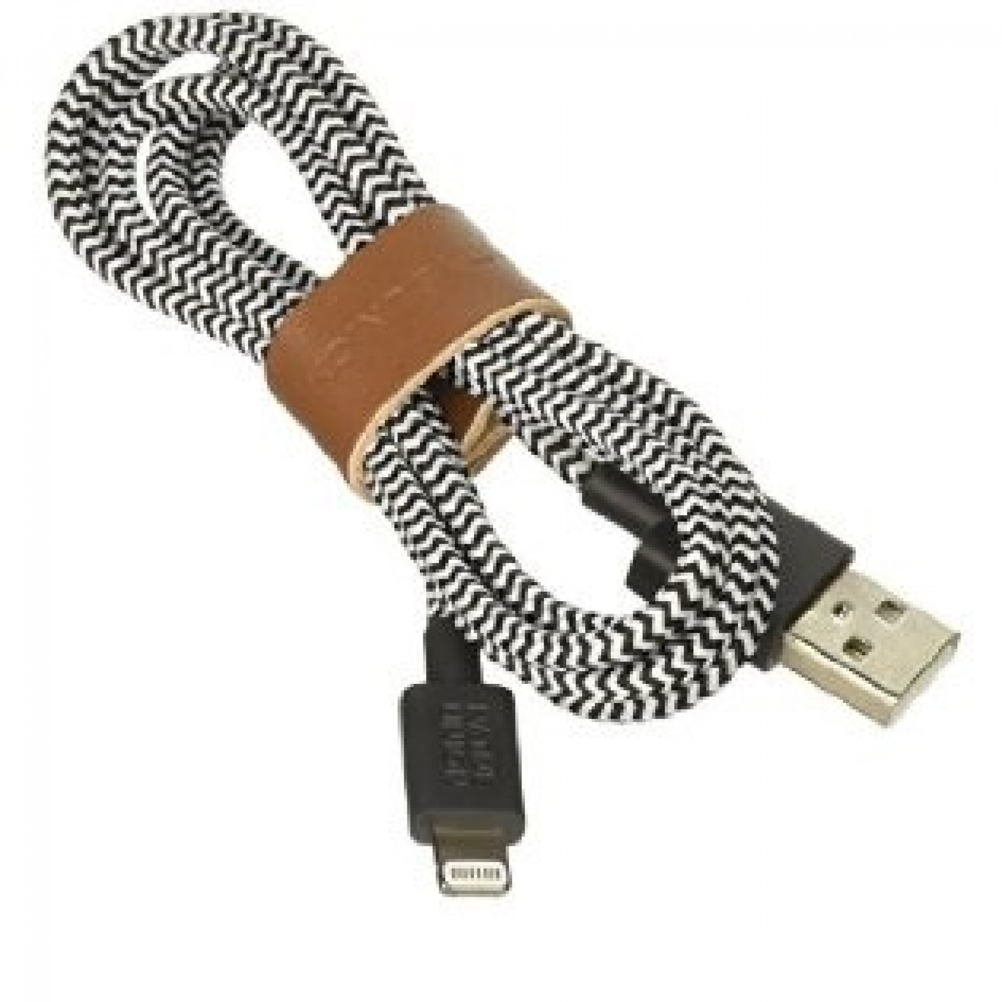 Кабель Native Union Belt Cable Lightning Zebra V2 